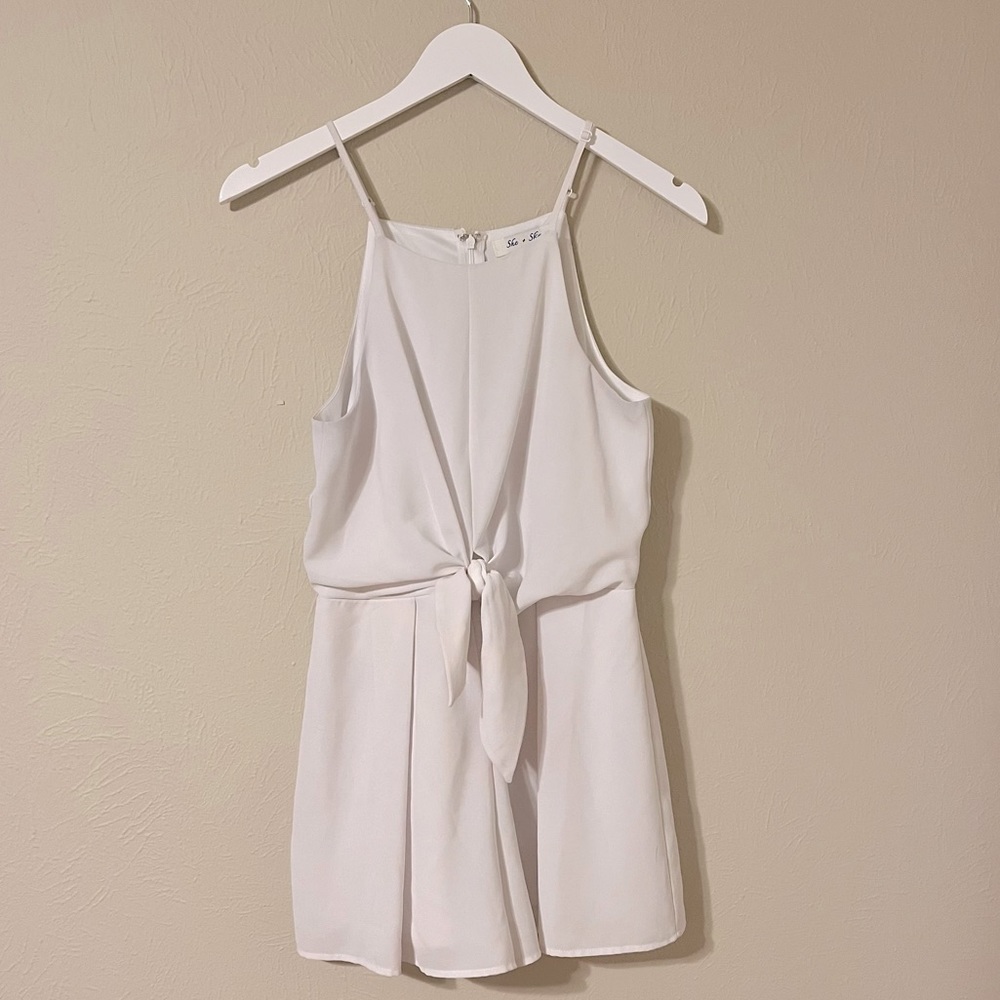 White Romper